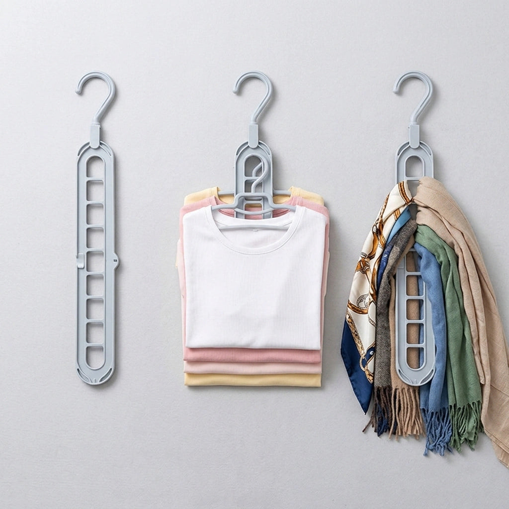 3Pcs Magic Hangers - Reclaim Your Closet Space, Instantly!